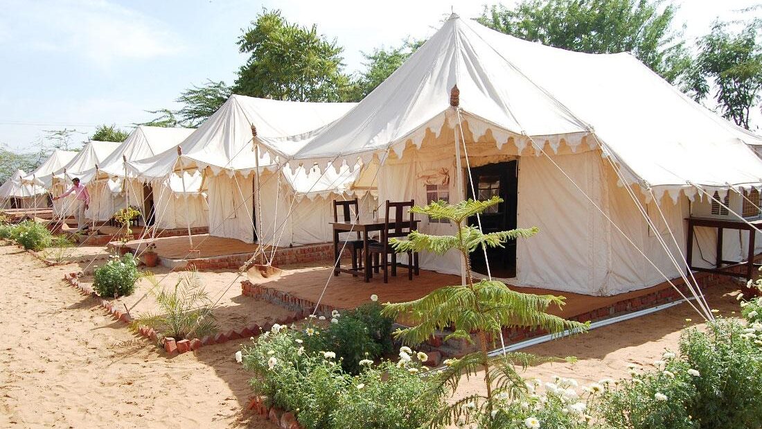 Camping in Pushkar