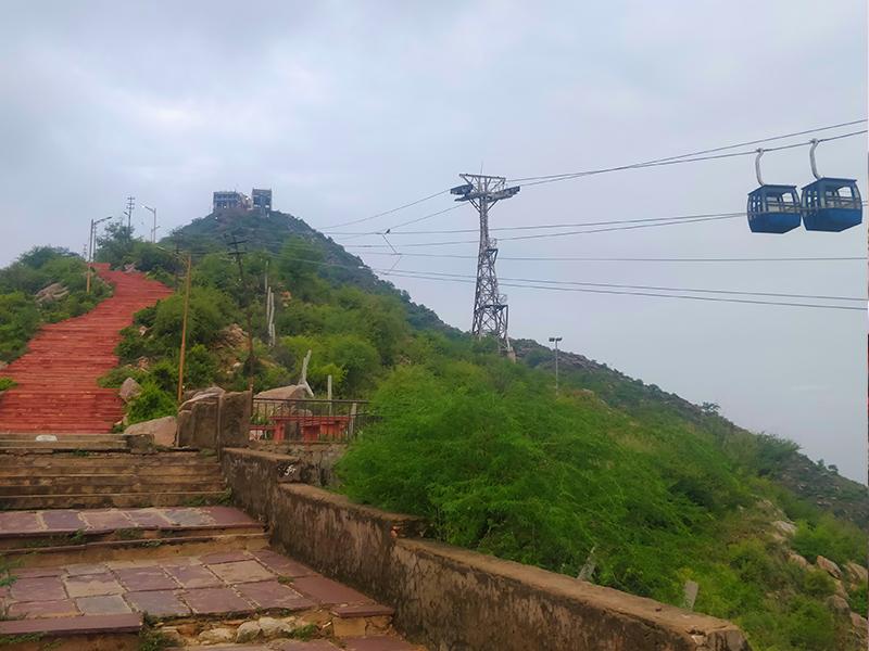 Ropeway in Pushkar