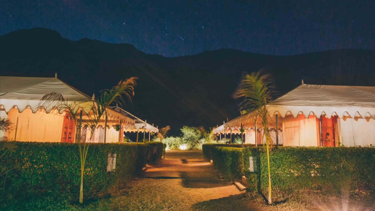 Camping in Pushkar
