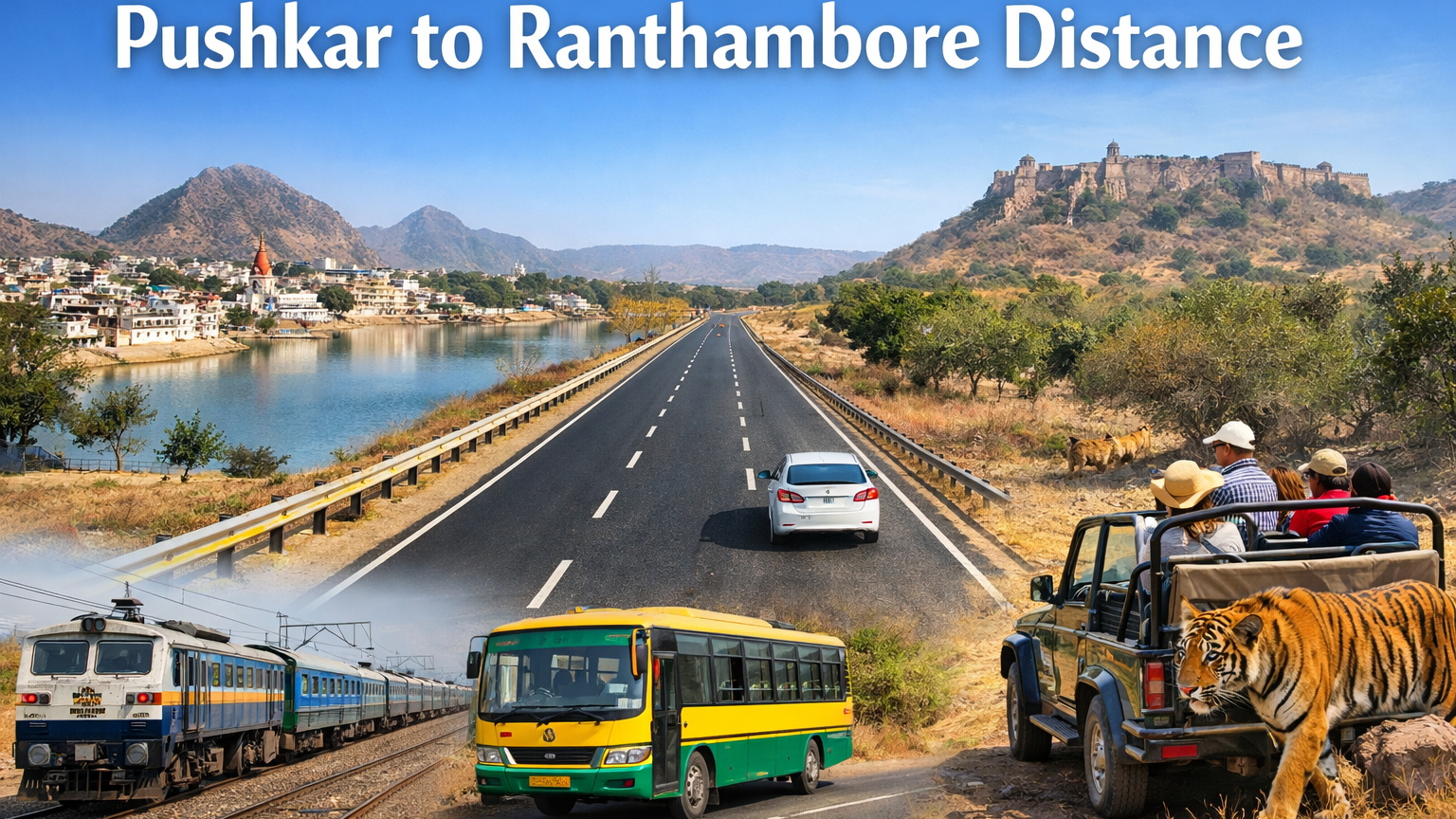 Pushkar to Ranthambore Distance
