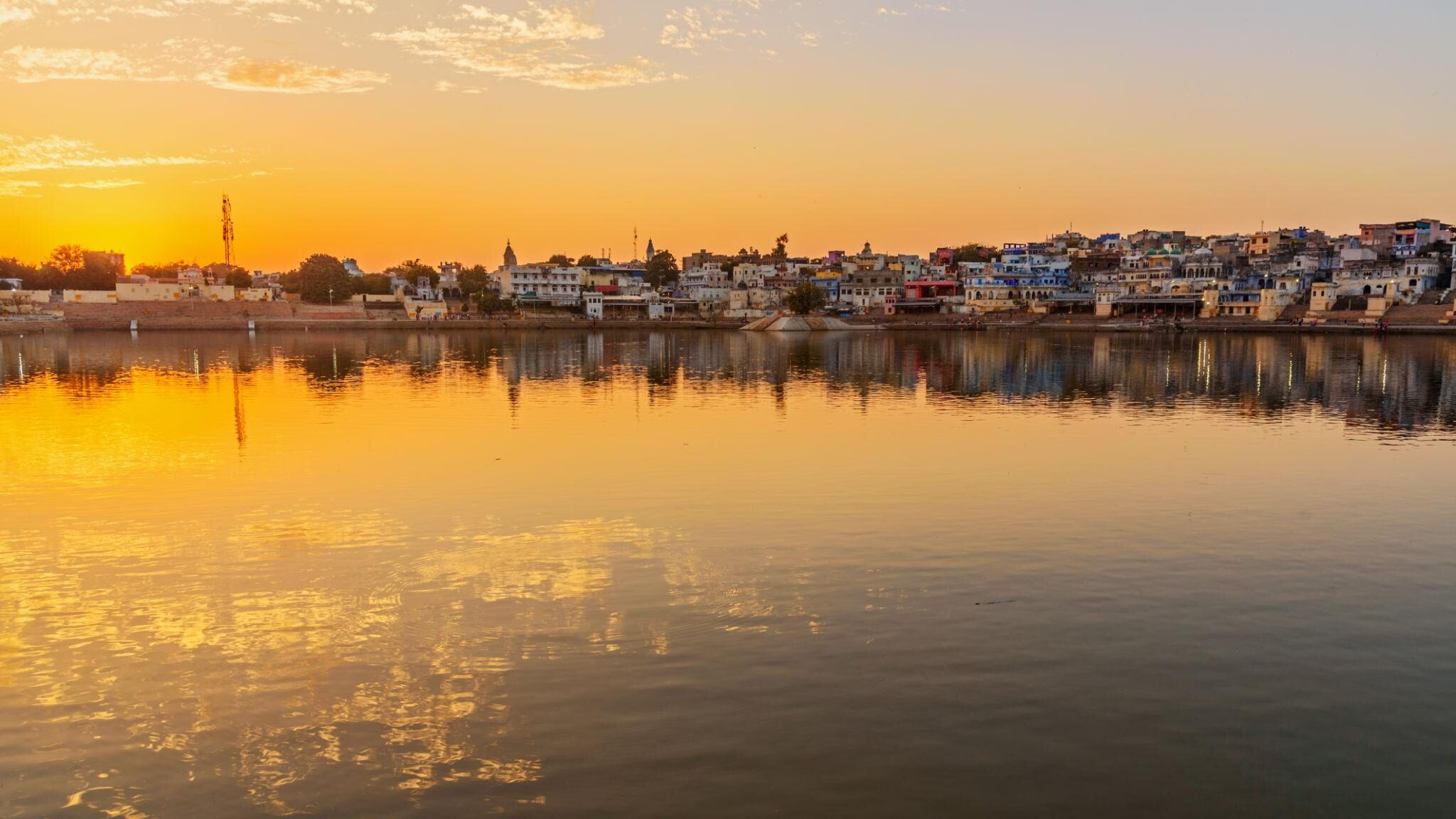 Sunset Time Pushkar