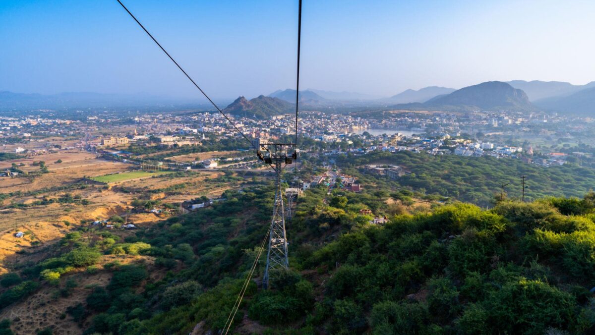 Ropeway in Pushkar